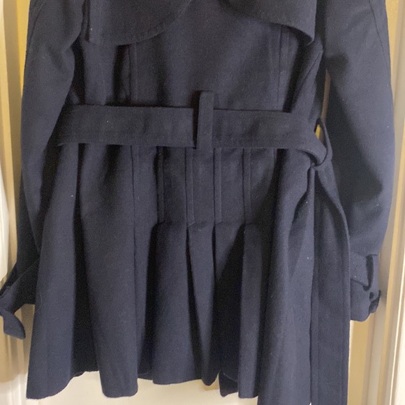 Navy blue pea coat - Picture 6 of 7